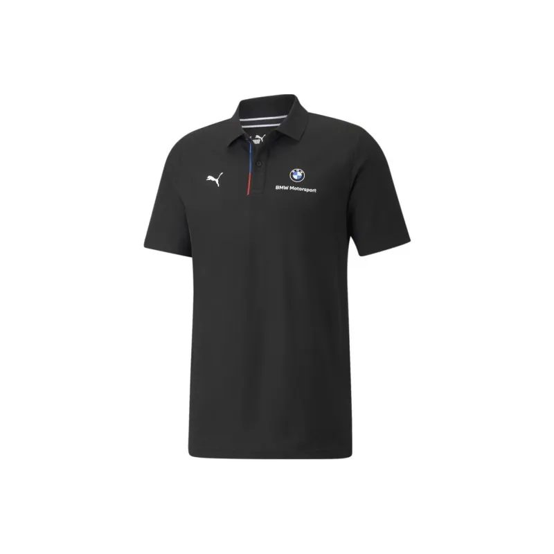 PUMA x BMW BMW M Motorsport Collaboration Motorsport Polo Polo Shirt Men's Black-0