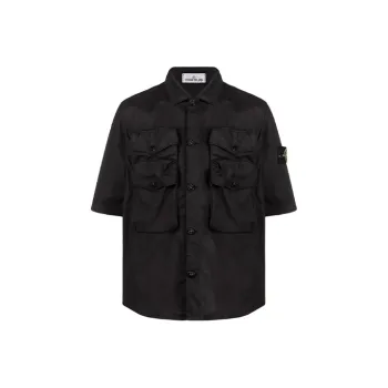 STONE ISLAND Shirts Men Black