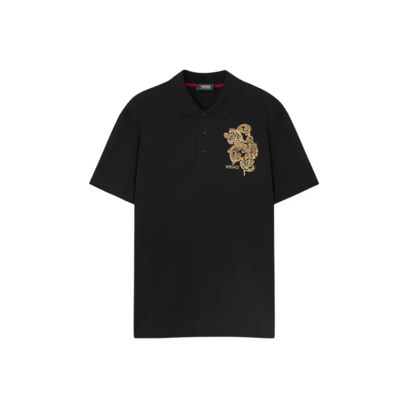FANSIZHE SS25 Polo Shirt Men's Black-0