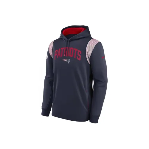 Nike Therma Athletic Stack Sweatshirt Men's Marine Blue