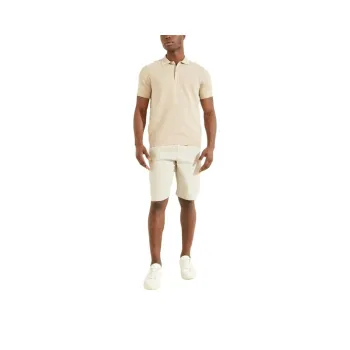 GUESS Polo Shirt Men's Light Brown
