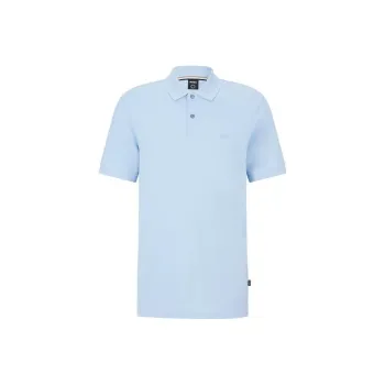 HUGO BOSS Logo embroidered Cotton Piqué Polo Shirt