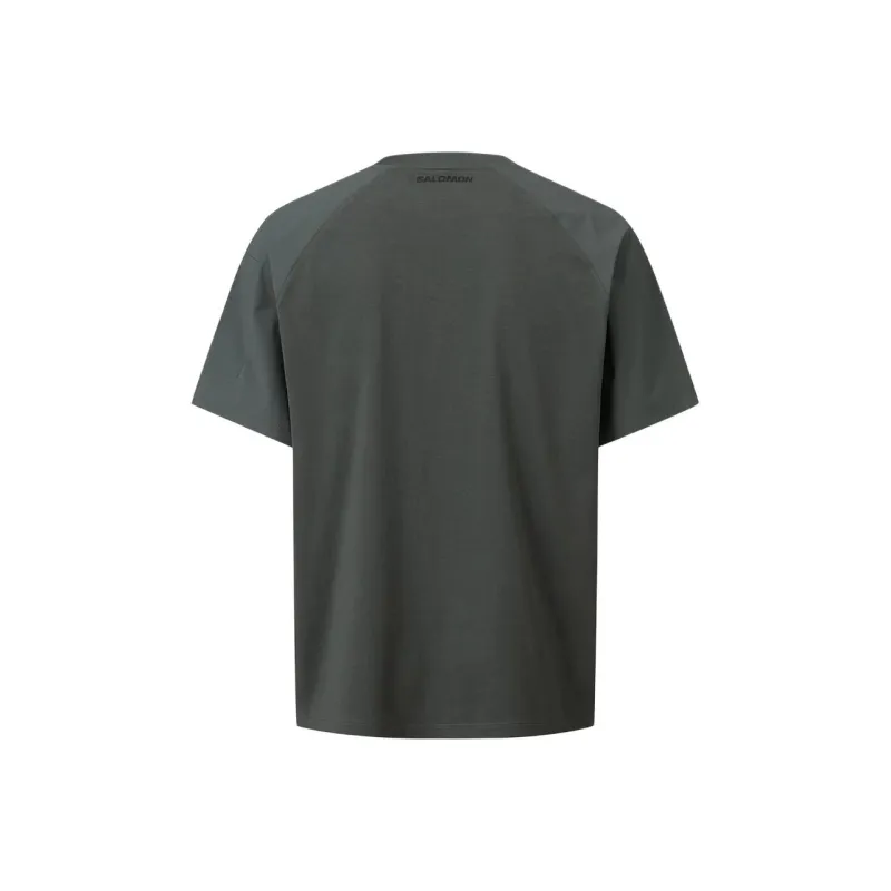 SALOMON T Shirt Men's Shark Gray-1