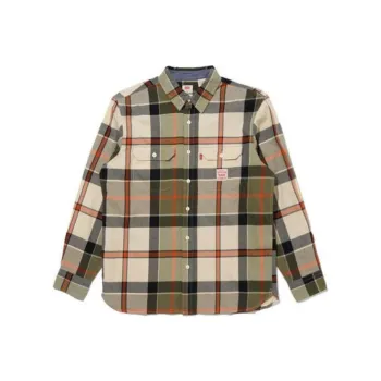 Levis Shirts Men Umber