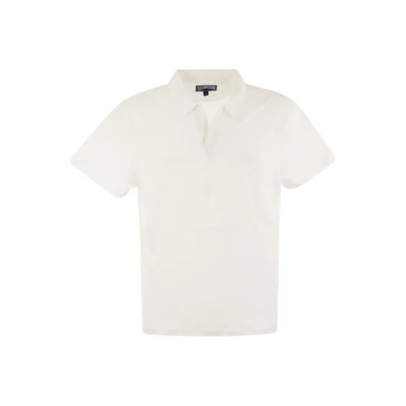 Vilebrequin Polo Shirt Men's Ecru-0