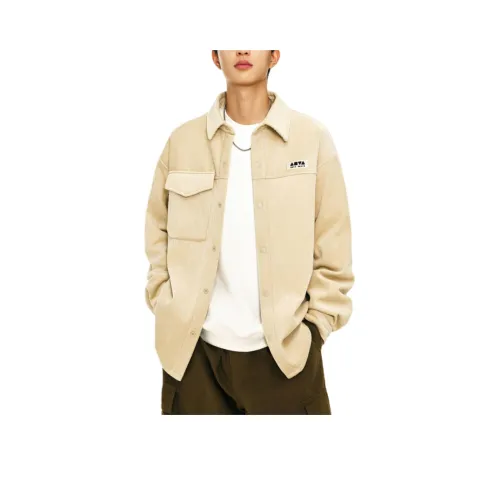 Anta Life Collection Sports Life Collection Shirt Unisex Medium Khaki