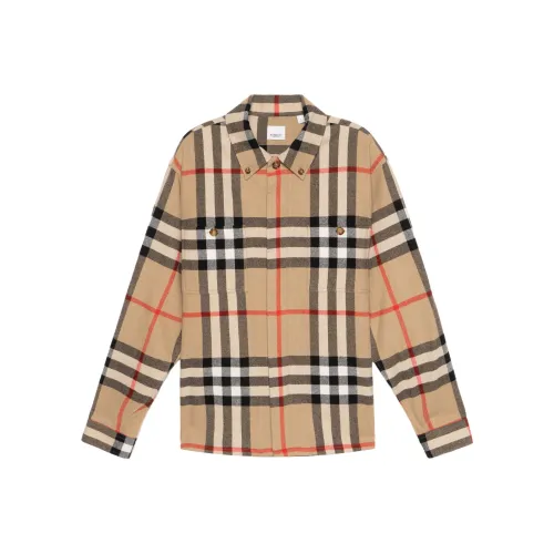 Burberry House Check Wool Cotton Shirt