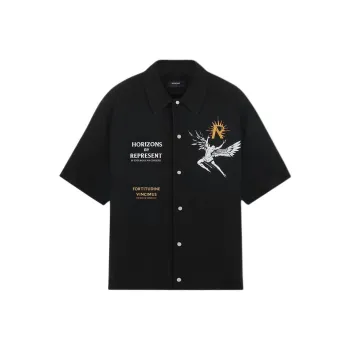 REPRESENT Shirts Men Black