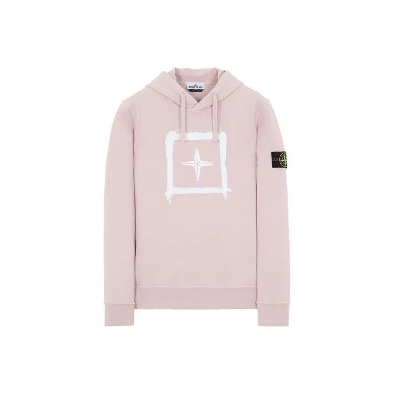 STONE ISLAND Sweatshirt Men's Pink-0