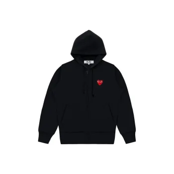 CDG Play SS24 Sweatshirt Unisex Black
