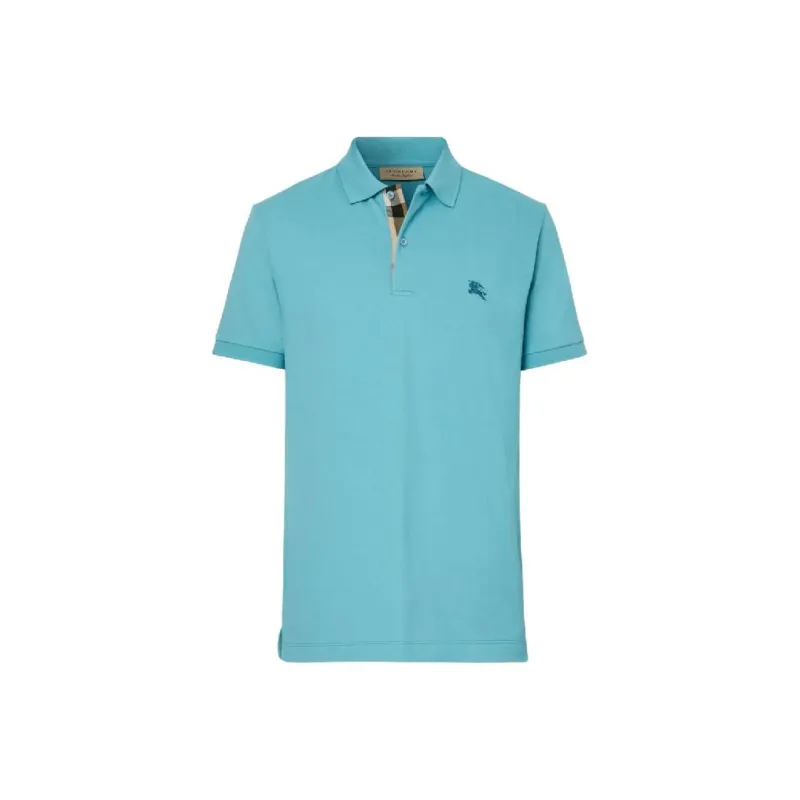 Burberry Polo Shirts Men Blue-0