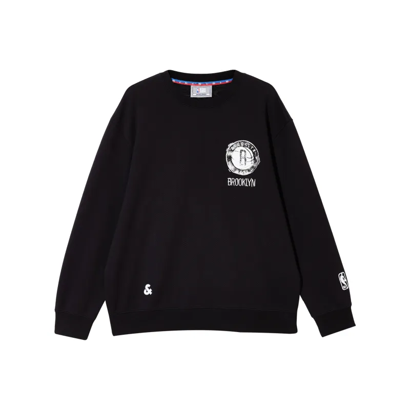 JACK JONES· x NBA Sweatshirt Men's Black-0