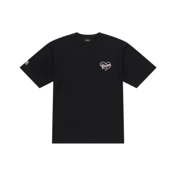 MLB New York Yankees Heart SS25 T Shirt Unisex Black