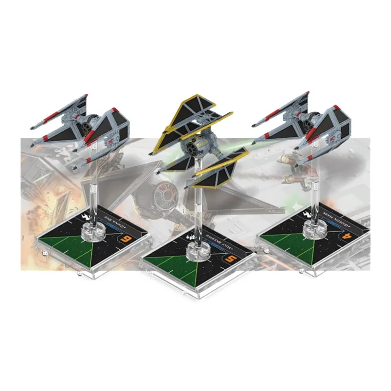 ASMODEE Star Wars X Wing Fighter Second Edition Trench Run Preppy Squadron Expansion Pack, English Edition Board Games-1
