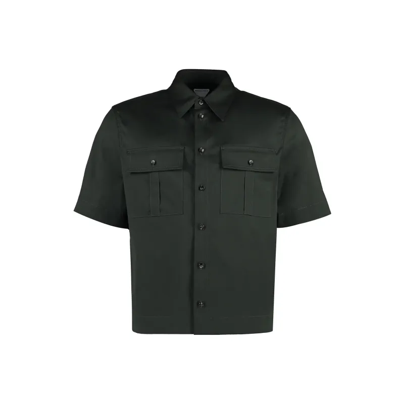 Bottega Veneta SS23 Shirt Men's Dark Green-0