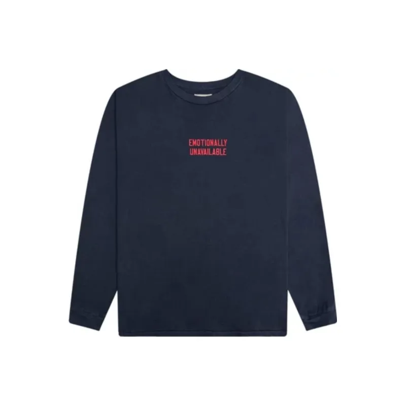 Emotionally Unavailable Sweatshirt Men's Marine Blue-0