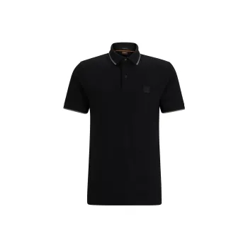 HUGO BOSS Passertip Logo Patch Polo Shirt