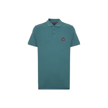 Tommy Hilfiger Polo Shirts Men Blue Green MB6