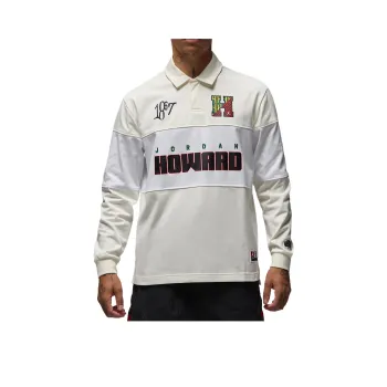 JORDAN X Howard University Men's Long-Sleeve Rugby Top