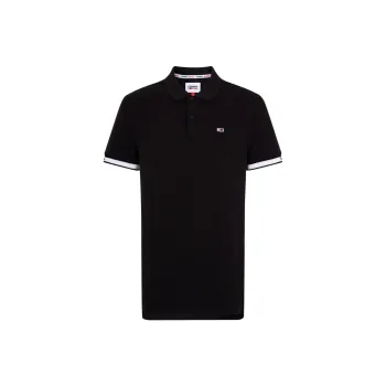 Tommy Hilfiger Polo Shirt Men's Black