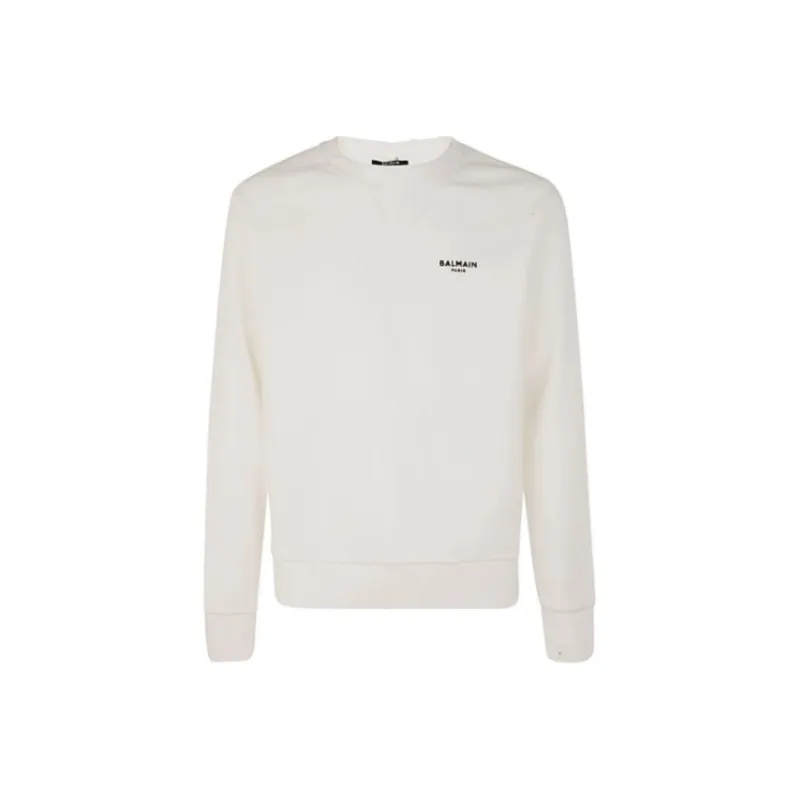 BALMAIN Sweatshirts Men White-0