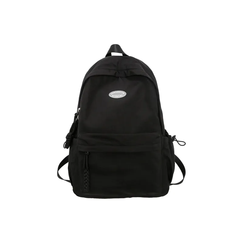 Yalu Nylon Backpack Regular Unisex Gray/Black/Light Green/Green/Pink-3