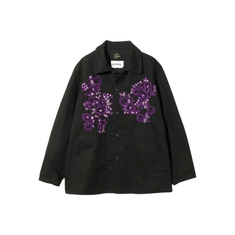 Needles NOMA T.d. Co-branded Edition Shirts Unisex Black-0