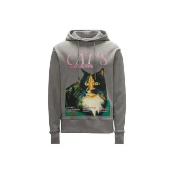 JW Anderson Cat Printed Hoodie