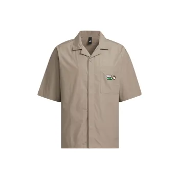 Adidas X SEEBIN Co branded SS23 Shirts Unisex Light Gray Brown