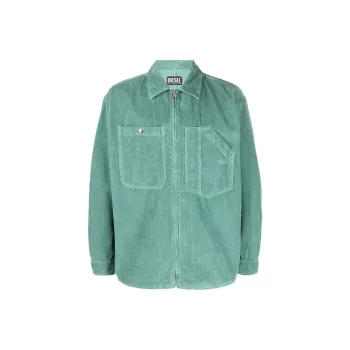 DIESEL Shirts Men Green