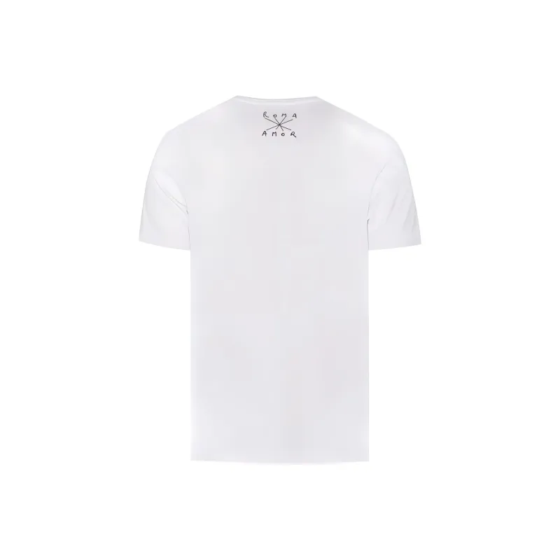 FENDI T Shirts Men White-1