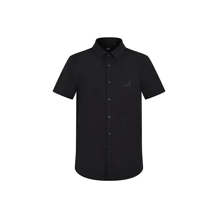 RARE Short Sleeved Shirt Men's Black-0