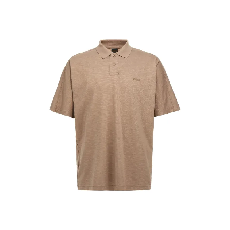 HUGO BOSS Logo Detailed Short Sleeved Polo Shirt-0