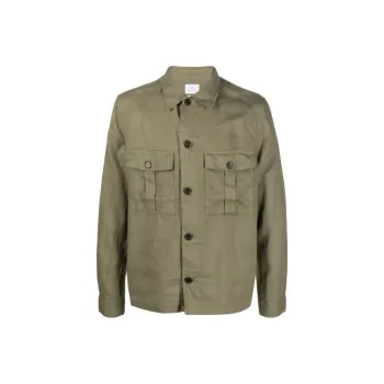 Paul Smith Shirts Men Army Green