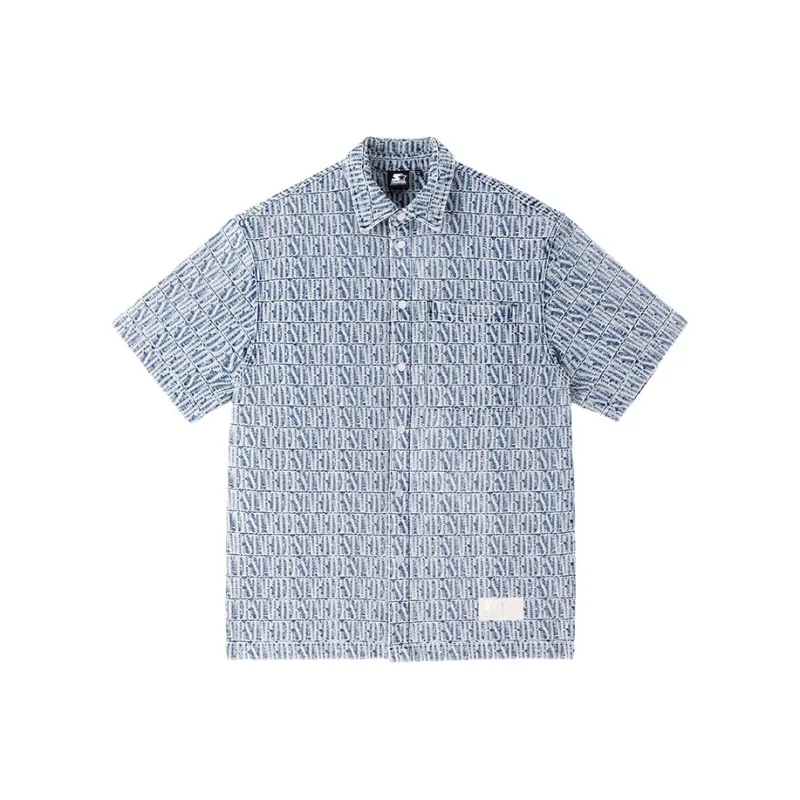 STARTER Shirt Unisex Light Denim Blue-0
