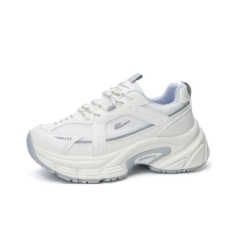 Warrior Abrasion Resistant, Lightweight, And Breathable Low Top Chunky Sneakers Women's-9