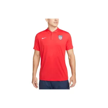 Nike USA Soccer Team Olympic Series Polo Shirt Men's Red