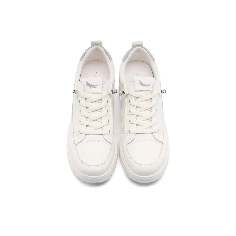 RED DRAGONFLY White Sneakers For Women's Abrasion Resistant Low Top Casual Shoes Women's-2