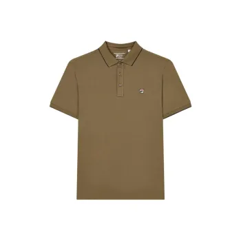 FILA Polo Shirt Men's Kangaroo Brown