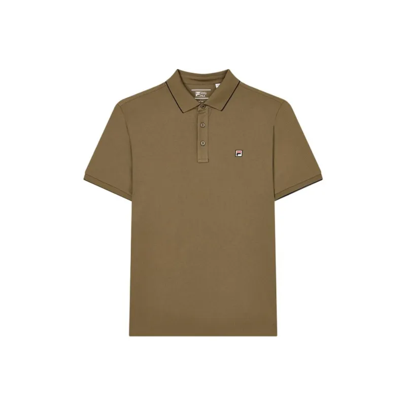 FILA Polo Shirt Men's Kangaroo Brown-0