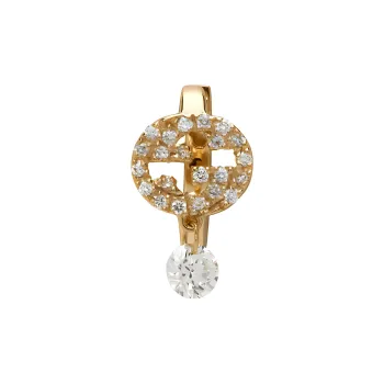 GUCCI Earrings Women's Gold