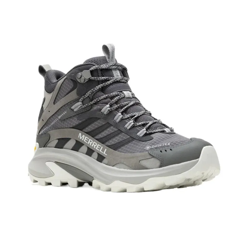 MERRELL MOAB SPEED 2 Mid Top Outdoor Shoes Men's Gray-2