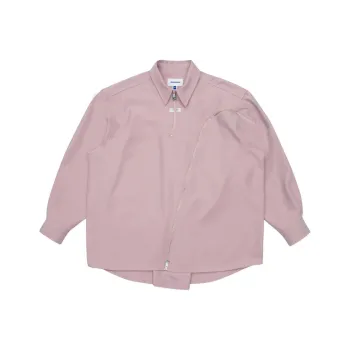 ADER ERROR High-low Zip-up Shirt
