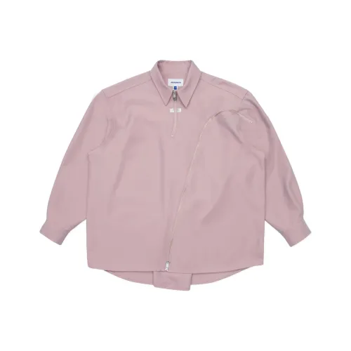 ADER ERROR High-low Zip-up Shirt
