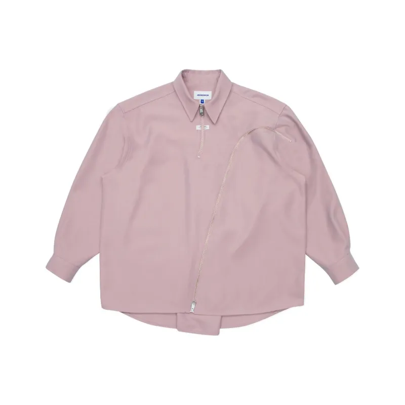 ADER ERROR High low Zip up Shirt-0
