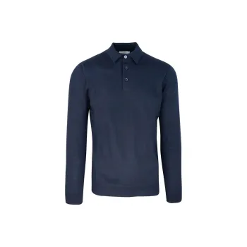 PAOLO PECORA MILANO FW24 Polo Shirt Men's Blue