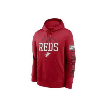 Nike Cincinnati Reds Cooperstown Splitter Club Sweatshirt Men's Red