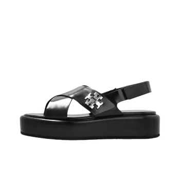 TORY BURCH One Strap Sandals 4cm Women's Black