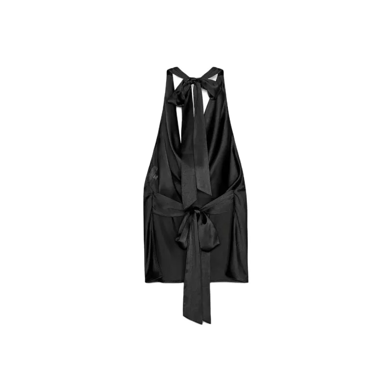 ZARA Tank Tops Women's Black-1