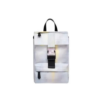 FENDI Fendiness Polyester Crossbody Bag, Shoulder Bag Small Size Men's Light Purple/Yellow